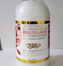 GEL TEINT DIAMANT GLUTATHIONE COMPRIME MILK COLLAGEN 1900ML