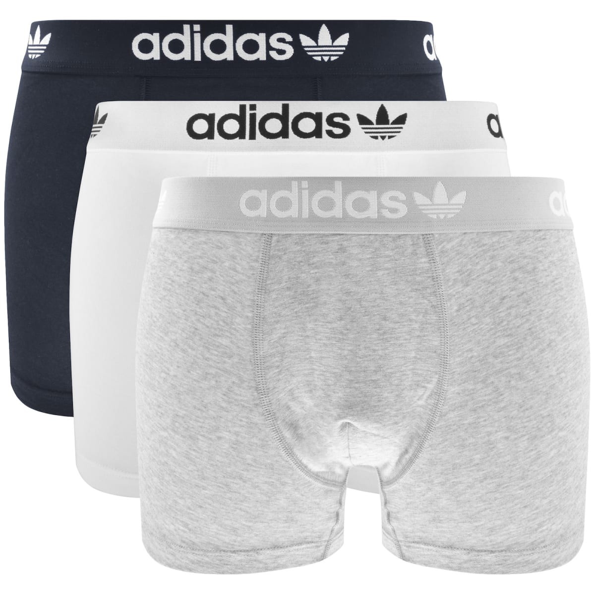 ADIDAS COTTON STRETCH TRUNKS 3in1