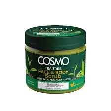Cosmo Tea Tree Face And Body Scrub