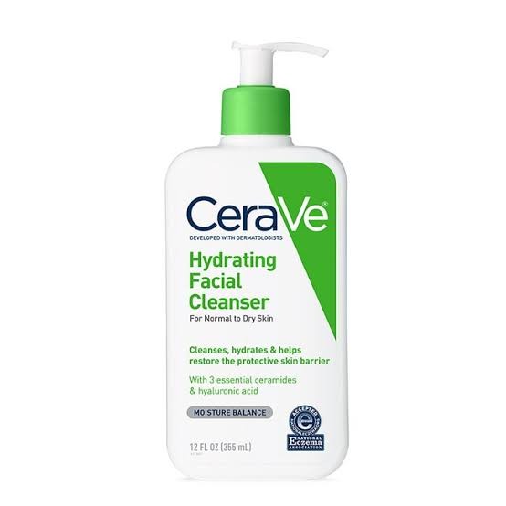 CeraVe Hydrating Facial Cleanser